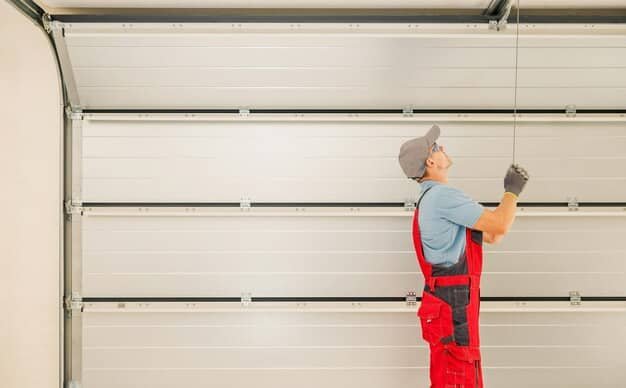 Garage door repair
